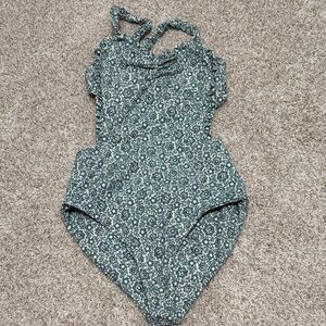 Sea New York Blue and White Floral Fabric